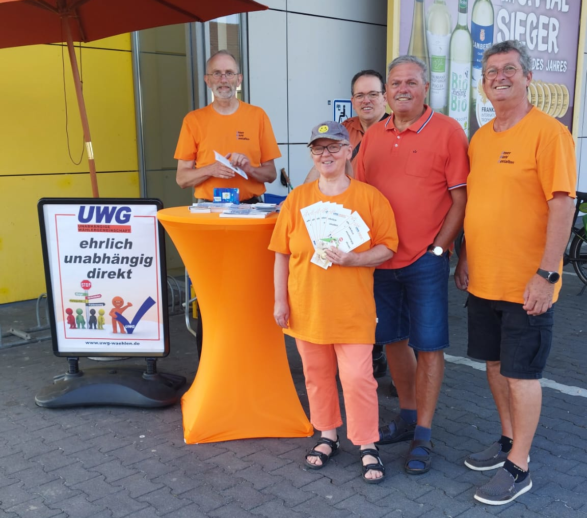 UWG Wiehl ist aktiv